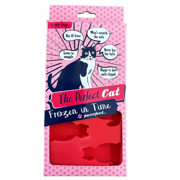 Talisman Designs Other - The Perfect Cat Frozen in Time Silicone Mold Tray Chocolate Jello Ice Cube‎